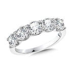 Radiant Moments Lab-Created Oval-Cut Hidden Halo Engagement Ring
