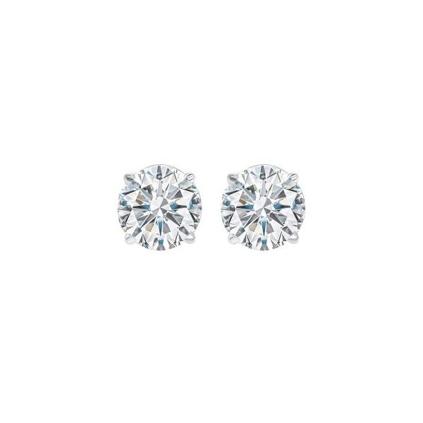 Radiant Moments Lab-Grown Diamond Solitaire Stud Earrings (3.00 ctw)