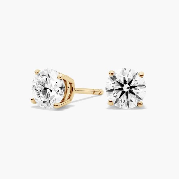 Radiant Moments Lab-Grown Diamond Solitaire Stud Earrings (3.00 ctw)