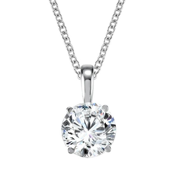 Radiant Moments Lab-Created Hidden Halo Engagement Ring