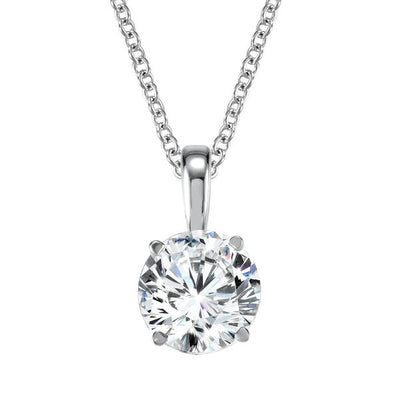 Radiant Moments Lab-Created Hidden Halo Engagement Ring