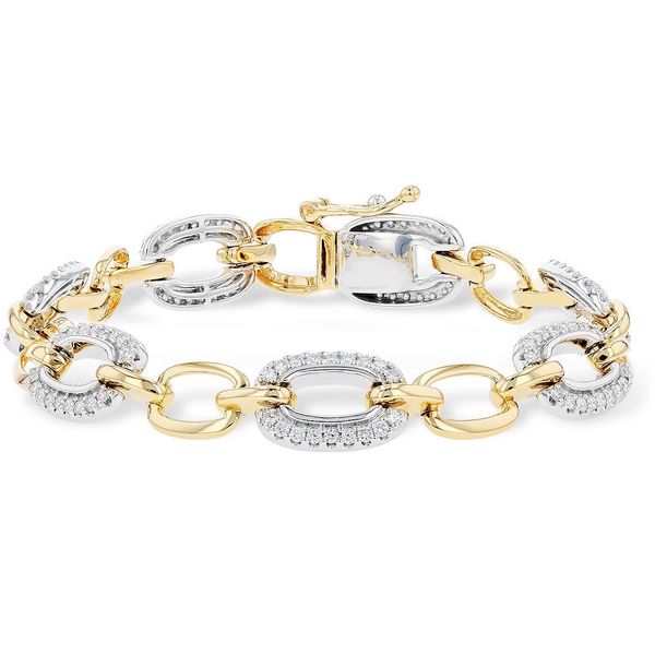 Radiant Moments Lab-Created Diamond Tennis Bracelet