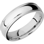 14K White Gold with Polish Finish