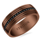 8MM Tungsten And Gemstone Band