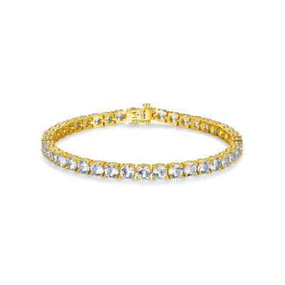 UB0120 - Basic Lab-Created White Sapphire Tennis Bracelet