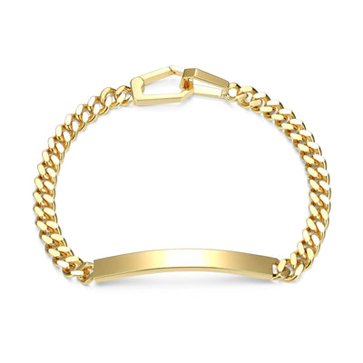UB0028 - ID Sterling Silver Bracelet