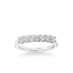 Seven Stone Anniversary Band  1/2 ctw