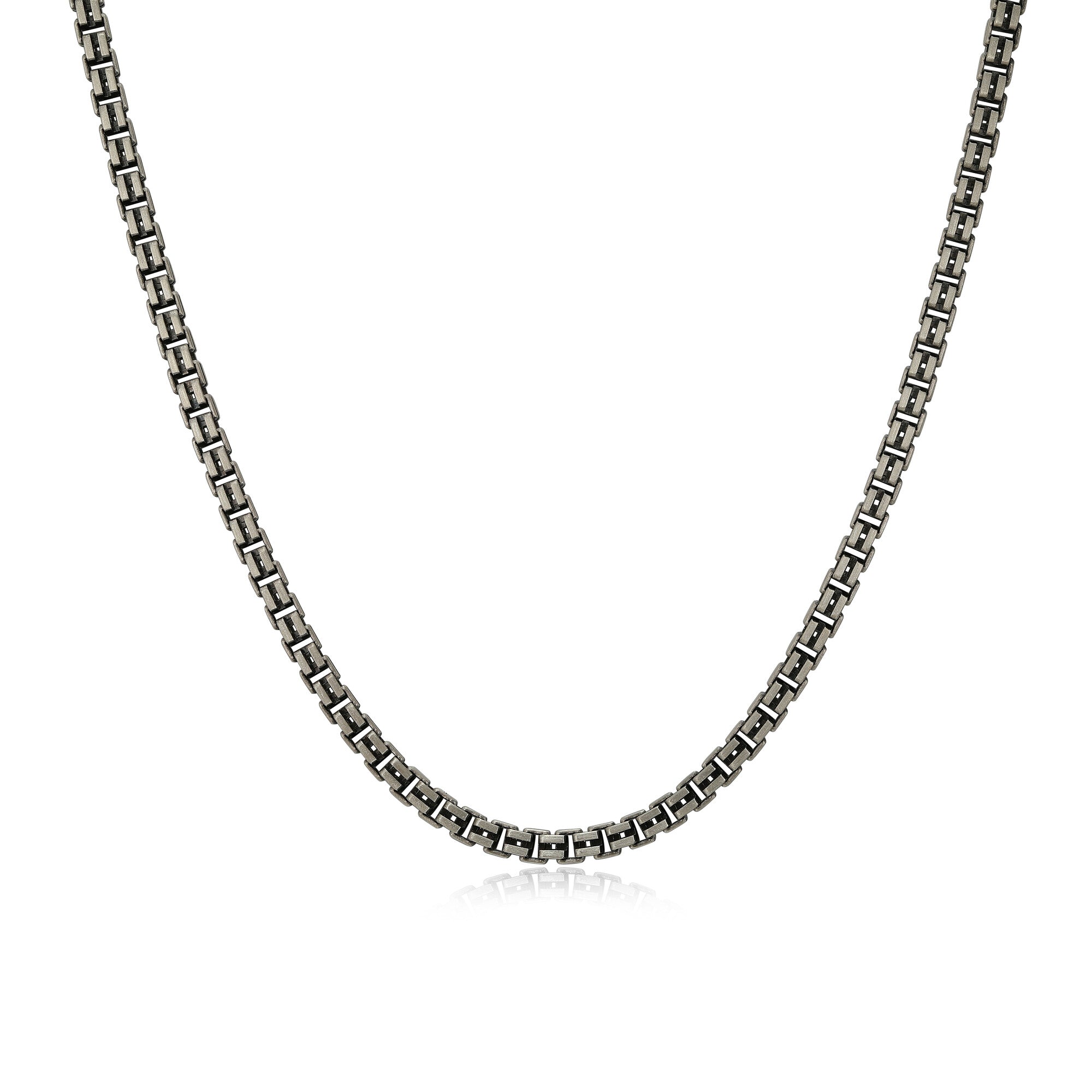 UN0034 - Italian Chain Sterling Silver Necklace
