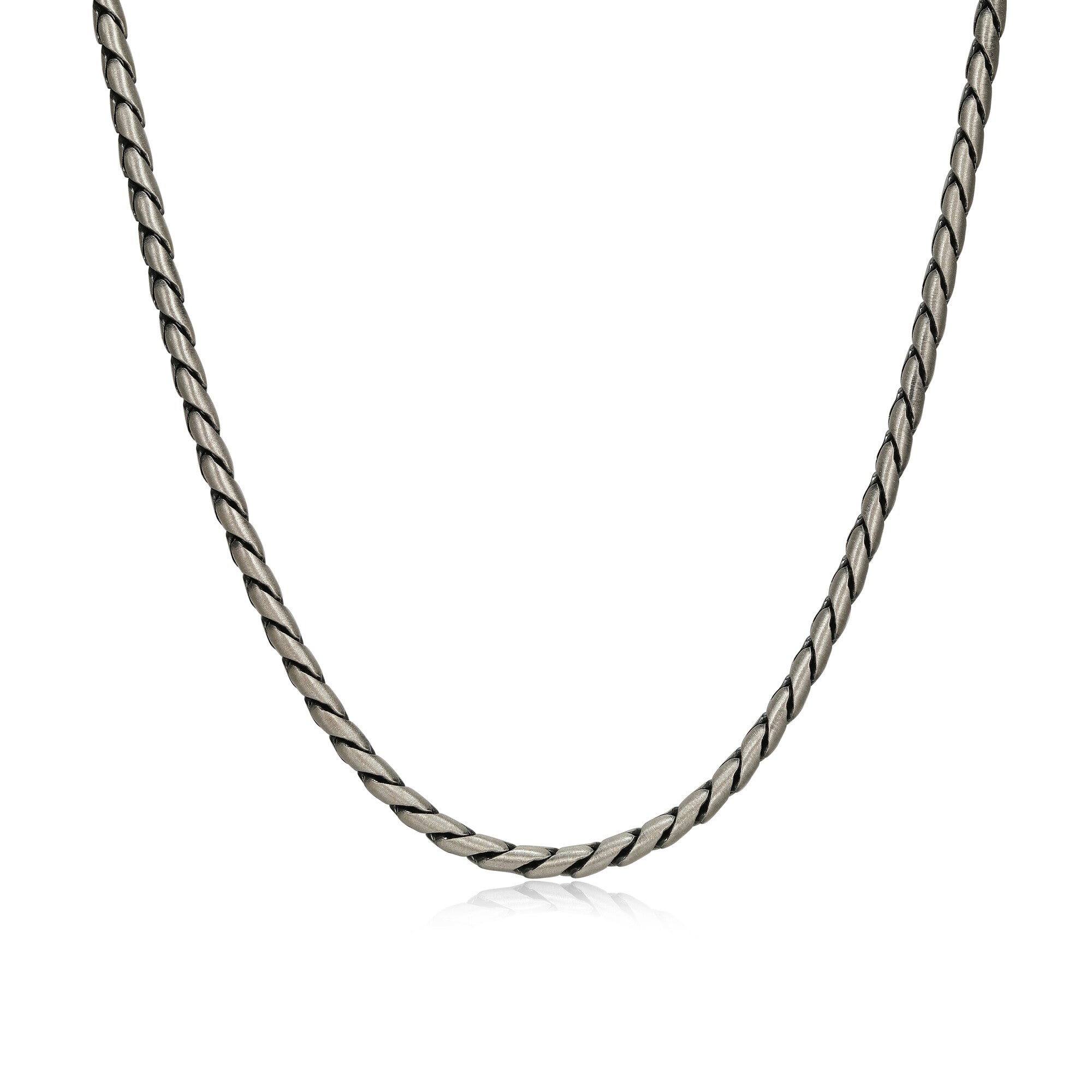 UN0036 - Italian Chain Sterling Silver Necklace