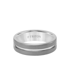 7MM Tungsten Mens Ring