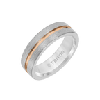 7MM Tungsten Carbide Ring with Sandblast Finish