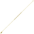 14Kt White Gold Diamond 1/6Ctw Bracelet