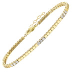 14Kt Yellow Gold Diamond 1/2Ctw Bracelet