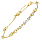 14Kt Yellow Gold Diamond 1/2Ctw Bracelet