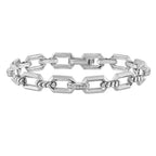 Silver Diamond 1/4Ctw Bracelet