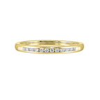 14Kt Yellow Gold Diamond 1/10Ctw Ring