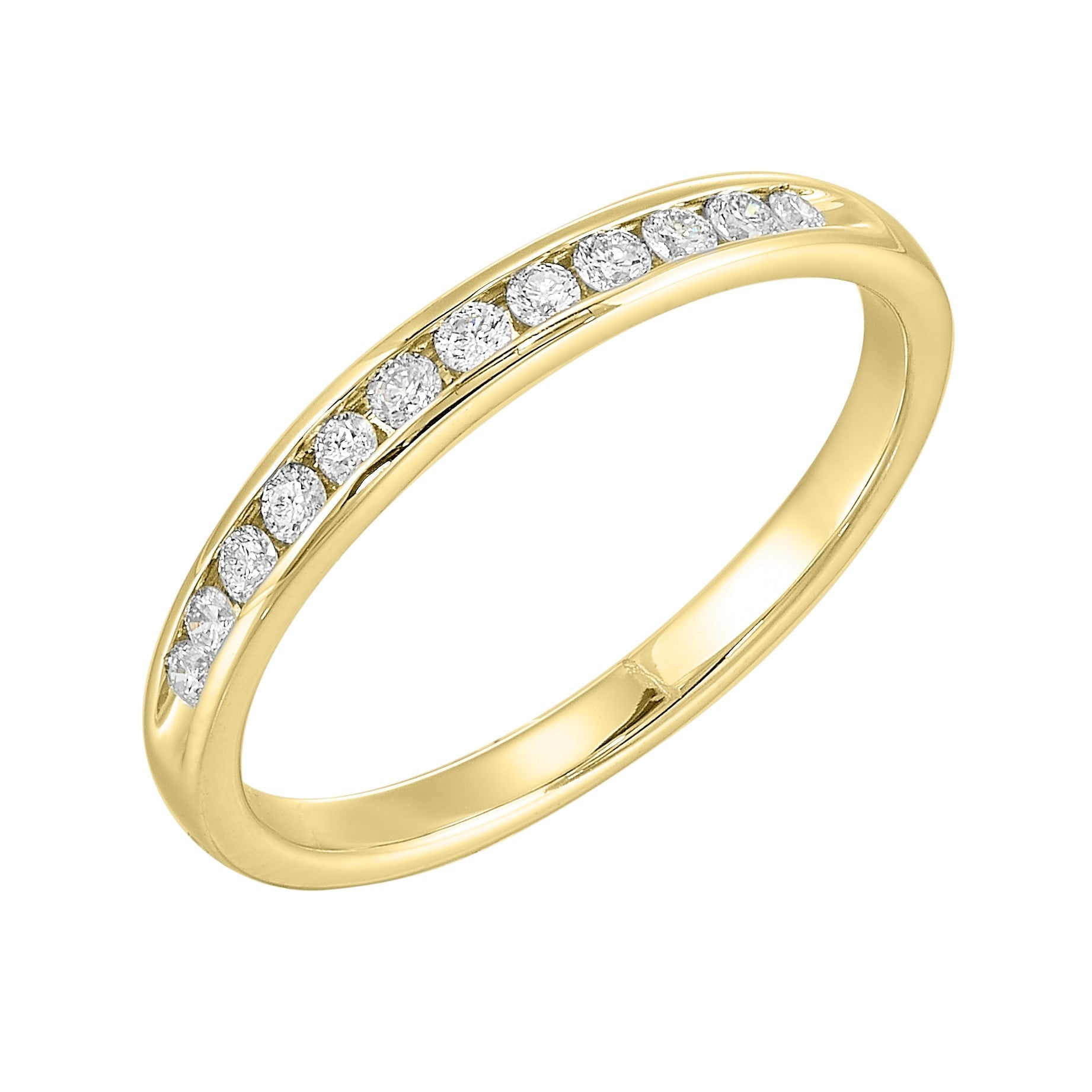 14Kt Yellow Gold Diamond 1/3Ctw Ring