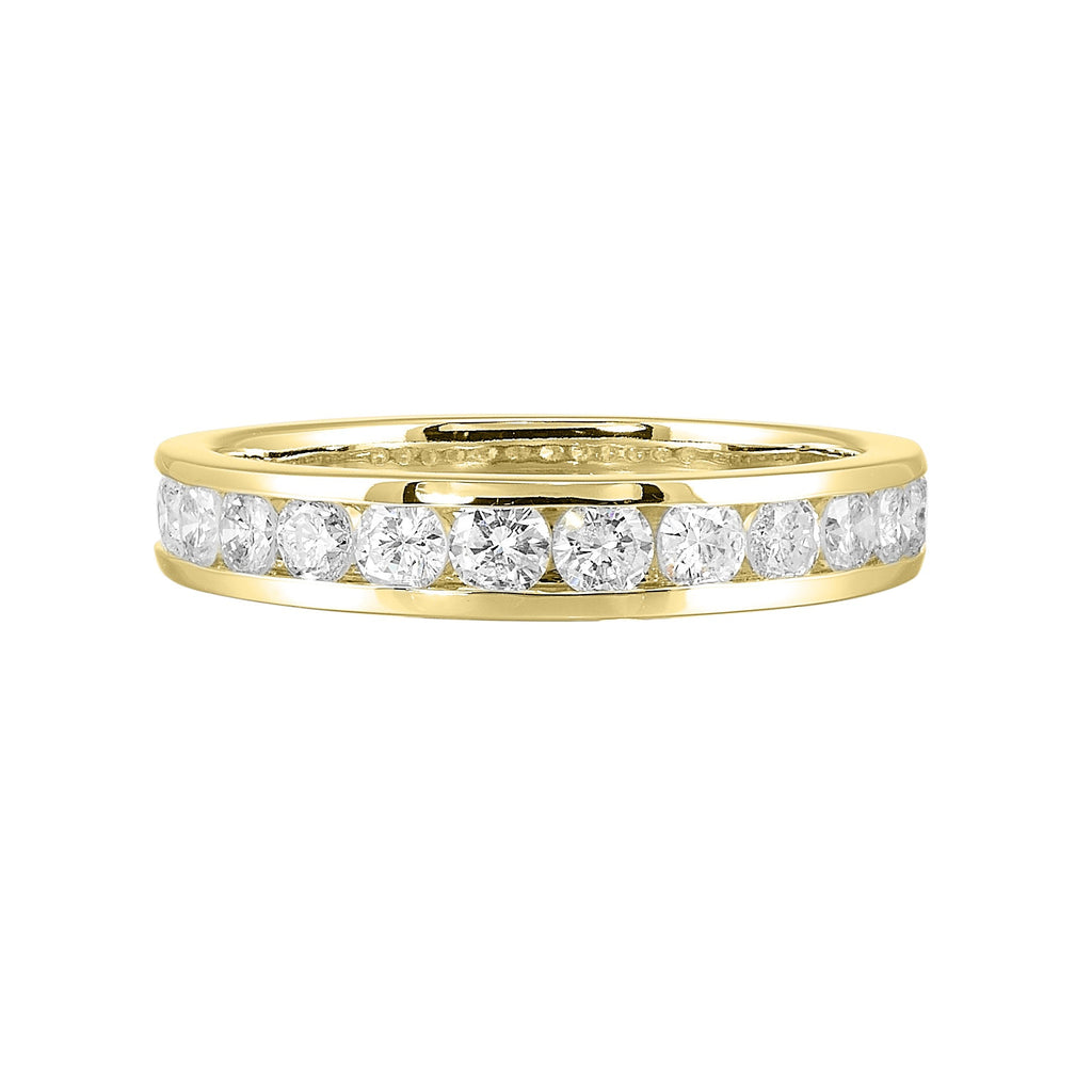 14Kt Yellow Gold Diamond 3/4Ctw Ring