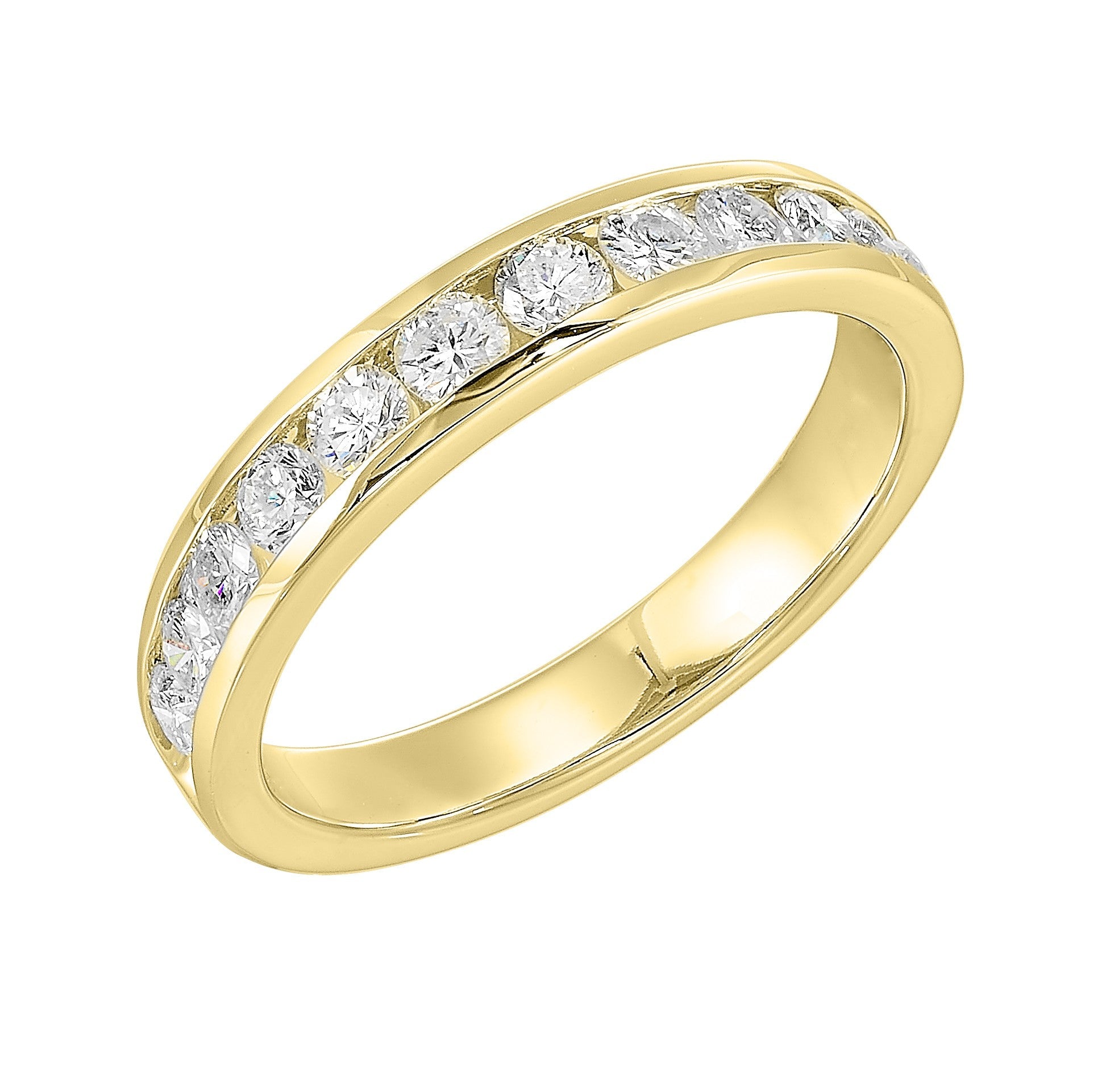14Kt Yellow Gold Diamond 3/4Ctw Ring
