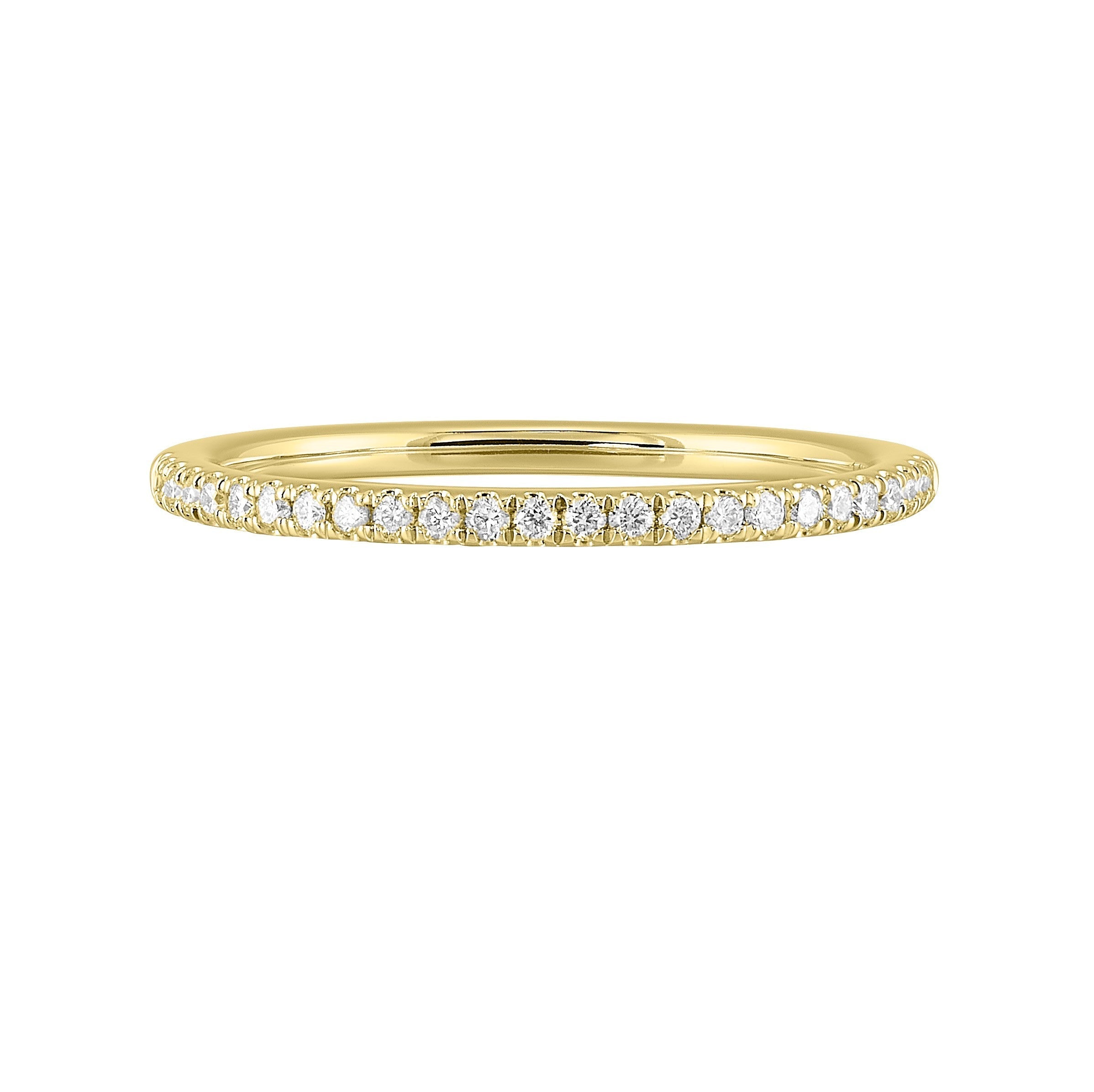 14Kt Yellow Gold Diamond 1/7Ctw Ring