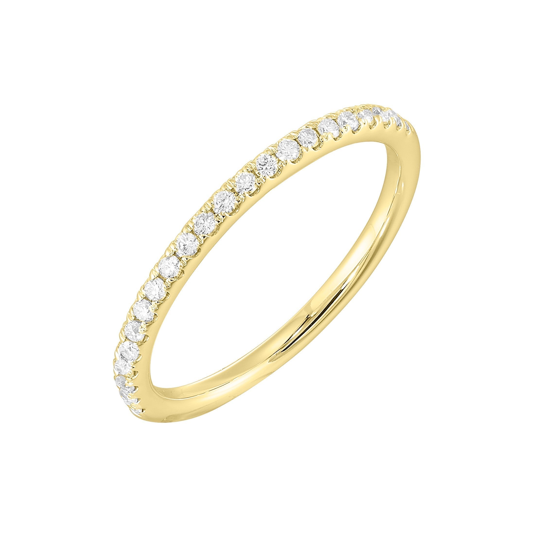 14Kt Yellow Gold Diamond 1/5Ctw Ring