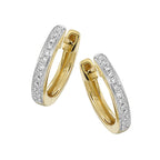 14Kt Yellow Gold Diamond 1/15Ctw Earring