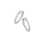 14Kt White Gold Diamond 1/2Ctw Earring