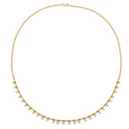 14Kt Yellow Gold Diamond 1 3/4Ctw Necklace