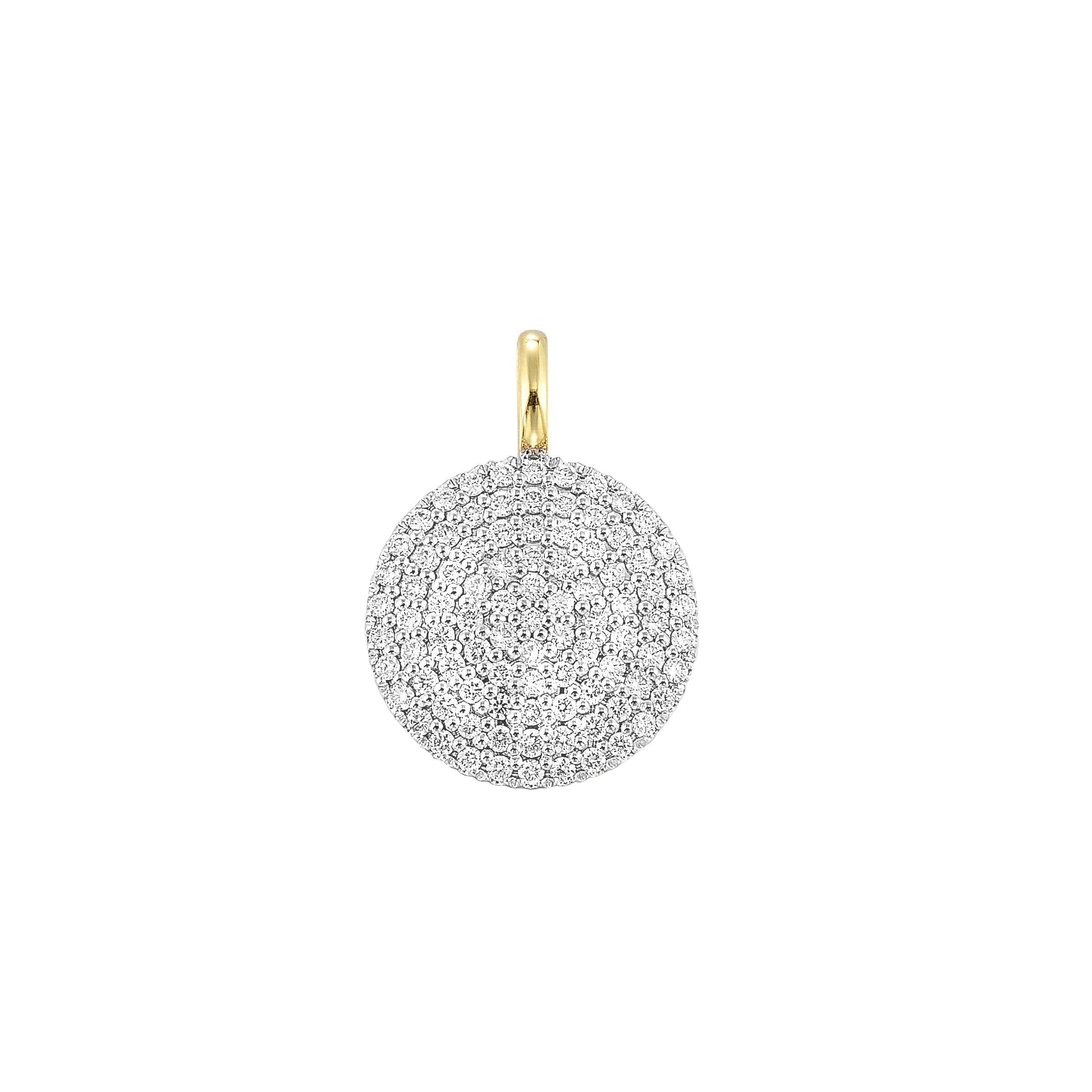 14Kt Yellow Gold Diamond 1/2Ctw Necklace