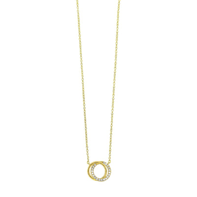 14Kt Yellow Gold Diamond 1/14Ctw Pendant