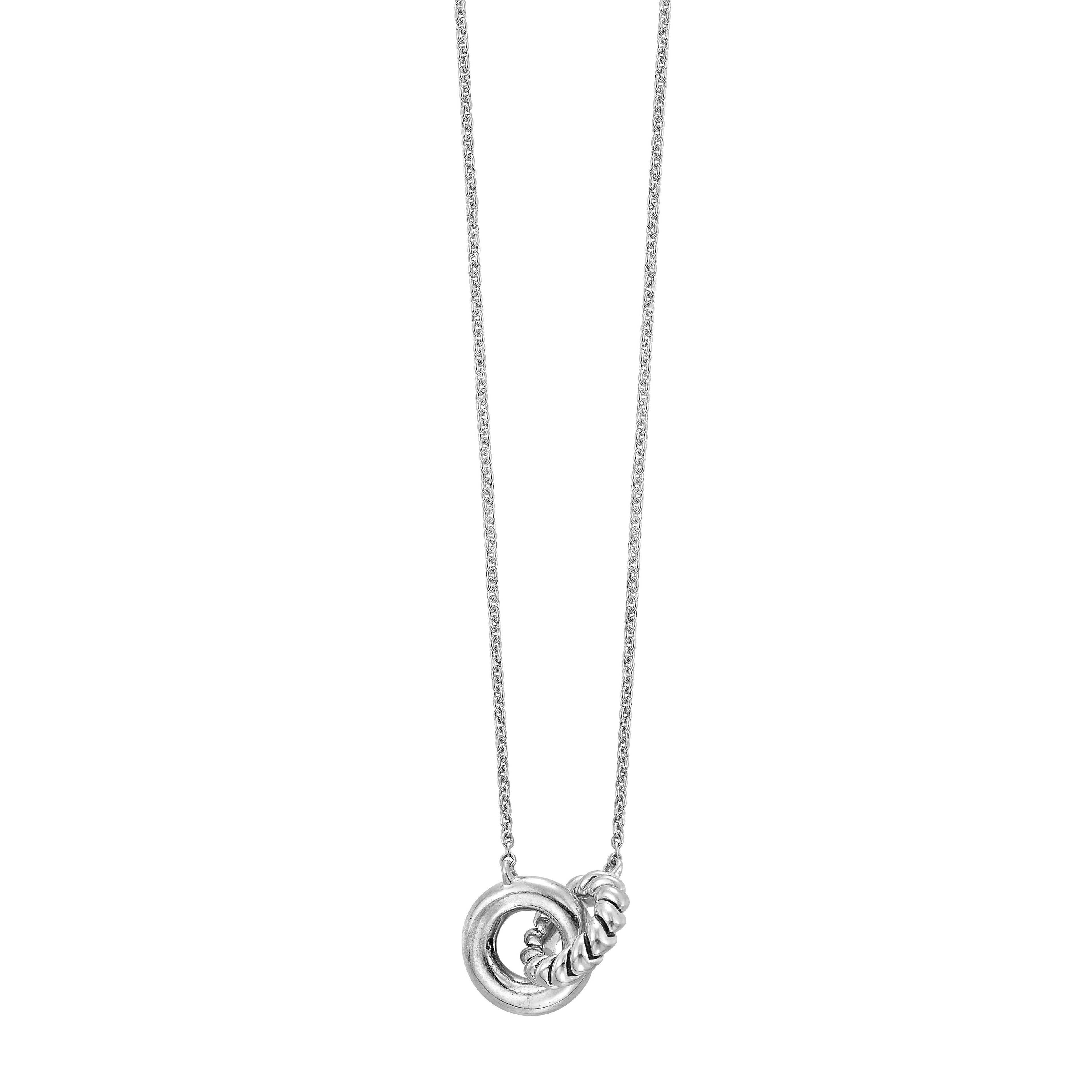 Silver White Pendant
