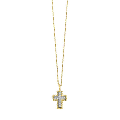 14Kt Yellow Gold Diamond 1/20Ctw Pendant