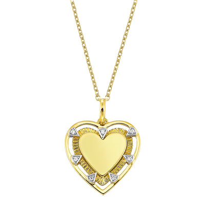 14Kt Yellow Gold Diamond 1/50Ctw Pendant