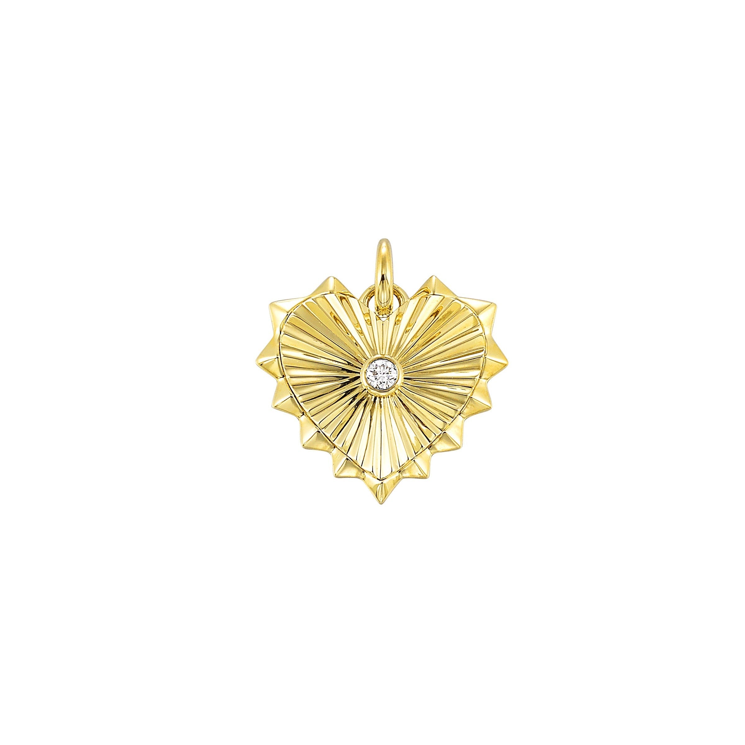 14Kt Yellow Gold 1/50Ctw Charm