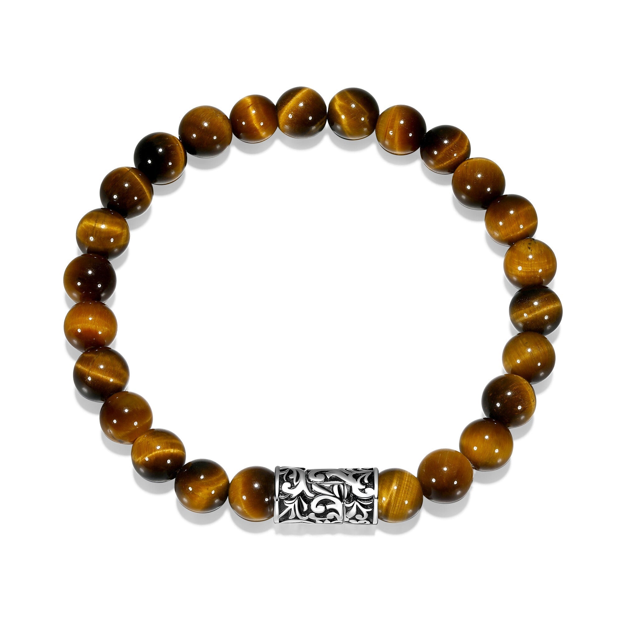 UB0013 - Black Chisel Sterling Silver Bracelet