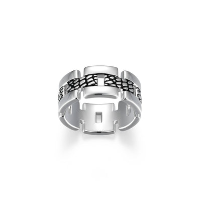 UR0110 - Legacy Genuine Black Sapphire Ring