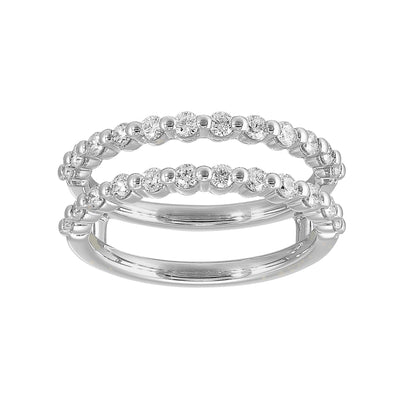 14Kt White Gold Diamond 5/8Ctw Ring