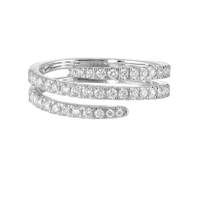 14Kt White Gold Diamond 1/2Ctw Ring
