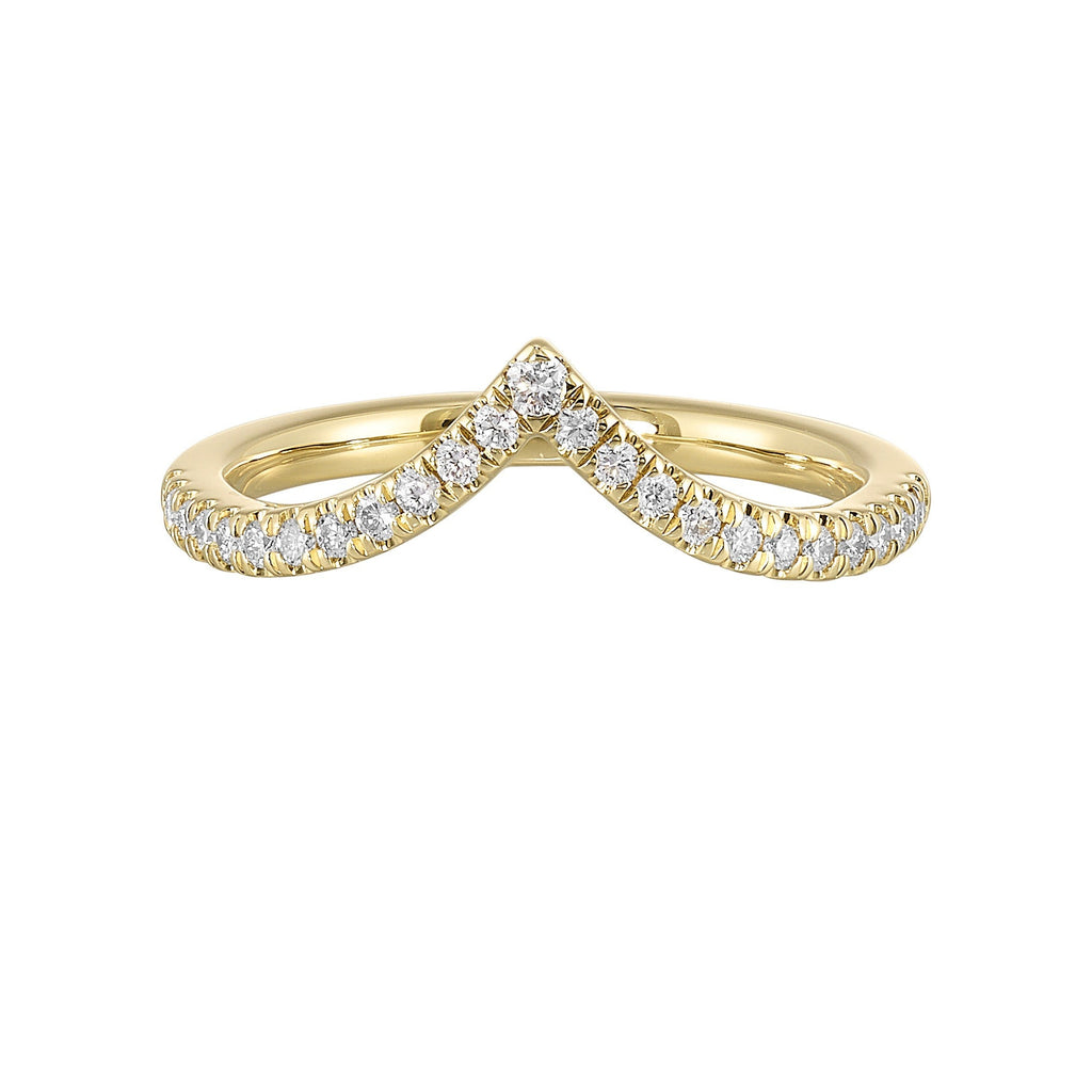 14Kt Yellow Gold 1/20Ctw Ring