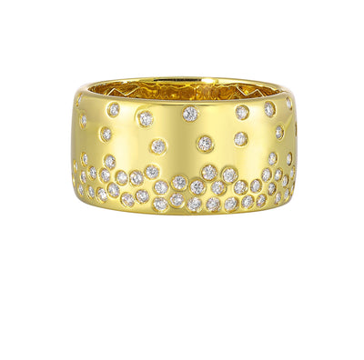 14Kt Yellow Gold Diamond 3/8Ctw Ring