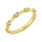 14Kt Yellow Gold Diamond 1/4Ctw Ring