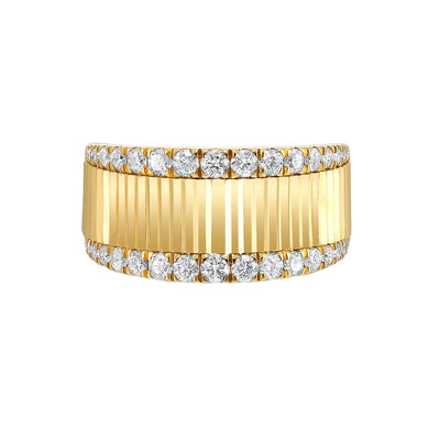 14Kt Yellow Gold Diamond 5/8Ctw Ring