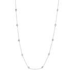 0.28CT 14K W/G 18" DIAMONDS BY THE YARD CHAIN