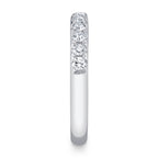 0.55CT 14K W/G DIAMOND LADY'S BAND SZ 6