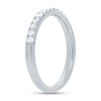 0.55CT 14K W/G DIAMOND LADY'S BAND SZ 6