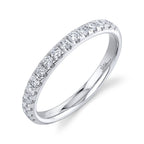 0.40CT 14K W/G DIAMOND LADY'S BAND