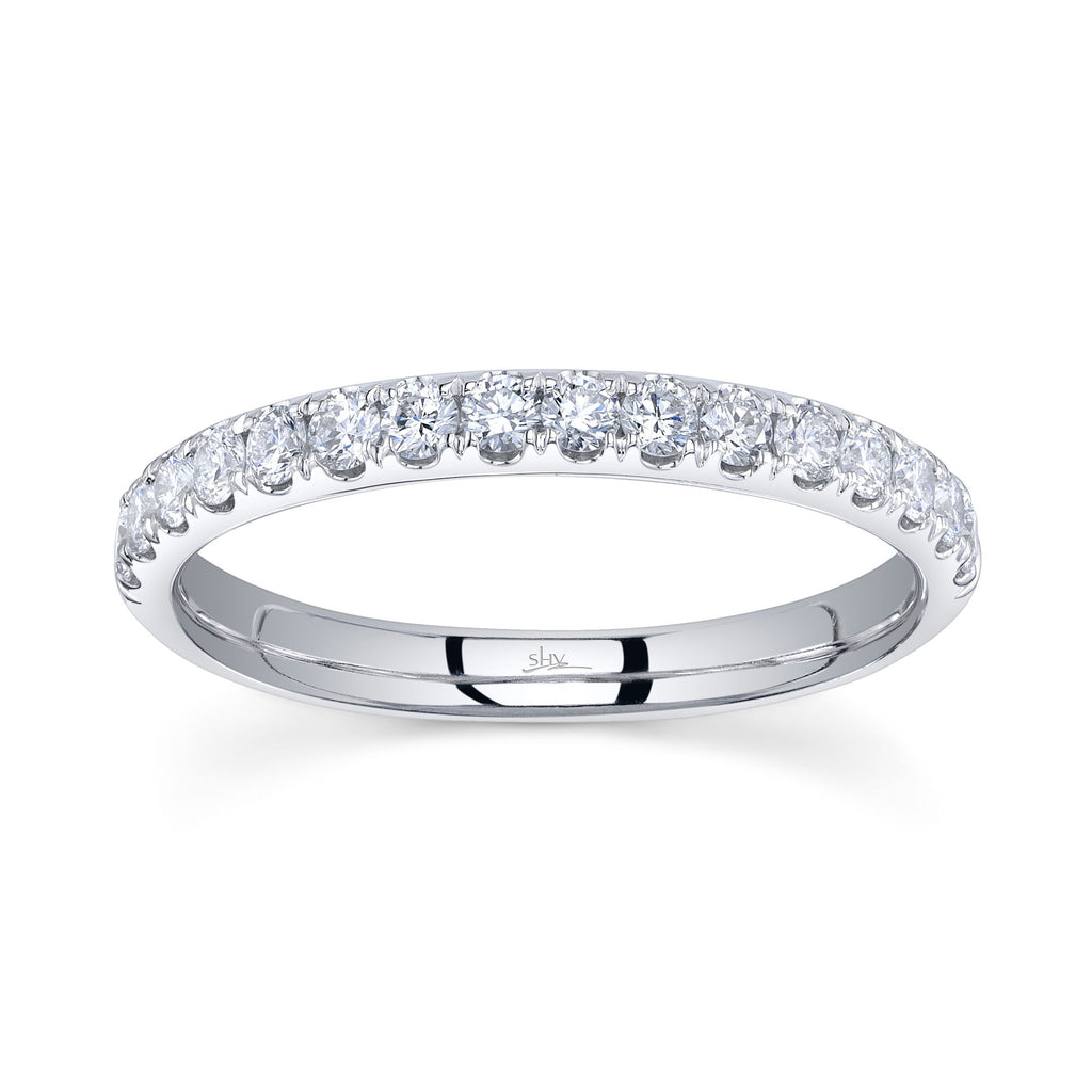 0.40CT 14K W/G DIAMOND LADY'S BAND