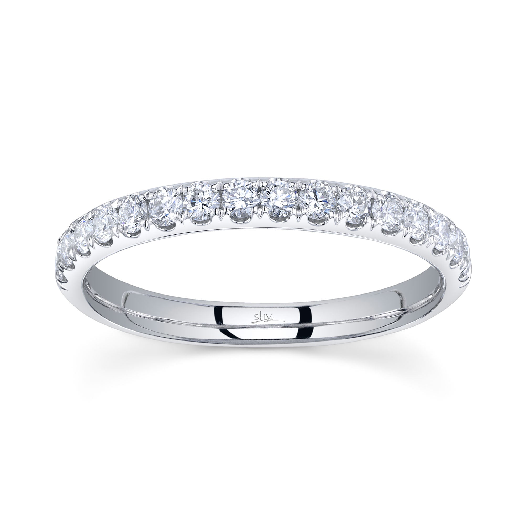 0.40CT 14K W/G DIAMOND LADY'S BAND