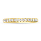 0.40CT 14K Y/G DIAMOND LADY'S BAND