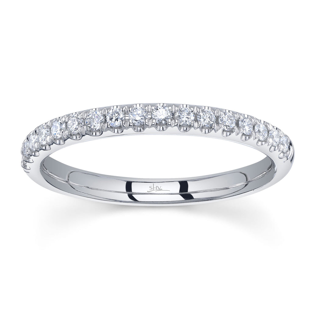0.25CT 14K W/G DIAMOND LADY'S BAND